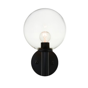 Cosmo Black Wall Sconce (3605|S06001BKCL)