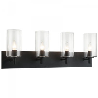 Candela Matte Black Wall Sconce (3605|S04904MBCL)