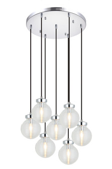 Ridge Chrome Pendant (3605|C84007CHCL)