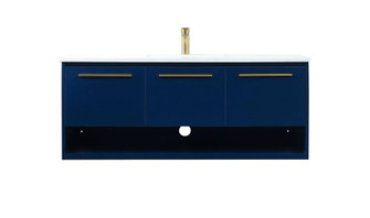 48 Inch Single Bathroom Vanity In Blue (758|VF43548MBL)