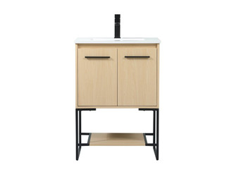 24 Inch Single Bathroom Vanity in Maple (758|VF42524MMP)