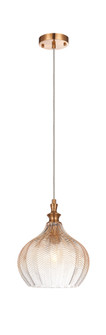 Renity Aged Gold Brass Pendant (3605|C80102AG)