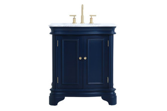 30 Inch Single Bathroom Vanity Set in Blue (758|VF52030BL)