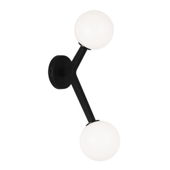 Rami Black Wall Sconce (3605|W81502BKOP)