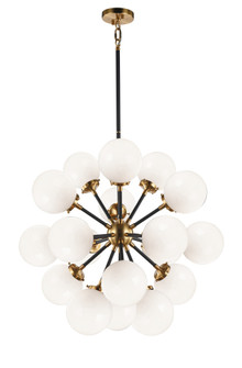 Soleil Aged Gold Brass Chandelier (3605|C62818AGOP)