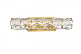 Valetta 18 Inch LED Linear Wall Sconce in Gold (758|3501W18G)