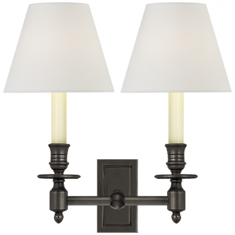 French Double Library Sconce (279|S 2212BZ-L2)
