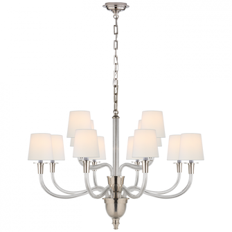 Vivian Large Two-Tier Chandelier (279|TOB 5033PN-L)