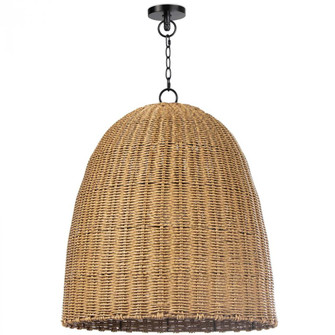 Regina Andrew Beehive Outdoor Pendant Large (Weathered Natural) (5533|17-1002NAT)