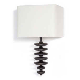 Regina Andrew Fishbone Sconce (Ebony) (5533|15-1051EB)