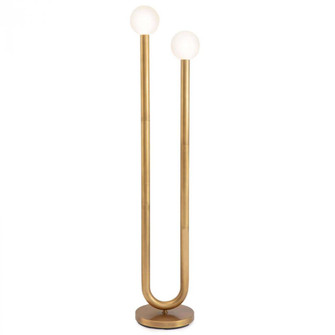 Regina Andrew Happy Floor Lamp (Natural Brass) (5533|14-1055NB)