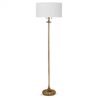 Regina Andrew Clove Stem Floor Lamp (Antique Gold Leaf) (5533|14-1015)