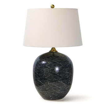 Regina Andrew Harbor Ceramic Table Lamp (Black) (5533|13-1289BLK)