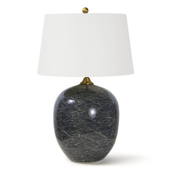 Regina Andrew Harbor Ceramic Table Lamp (Black) (5533|13-1289BLK)