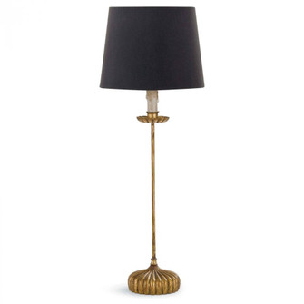 Regina Andrew Clove Stem Buffet Table Lamp With Black Shade (5533|13-1172)