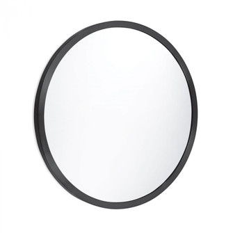 Regina Andrew Doris Round Mirror (Steel) (5533|21-1132STL)