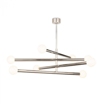 Regina Andrew Beaubien Chandelier (Polished Nickel) (5533|16-1358PN)