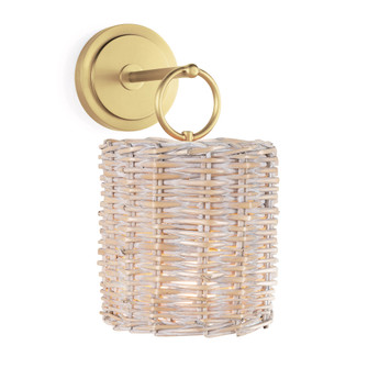 Regina Andrew Nantucket Sconce (Natural Brass) (5533|15-1102NB)