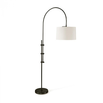 Regina Andrew Arc Floor Lamp with Fabric Shade (Oil Rubbed Bronze) (5533|14-1004ORB)