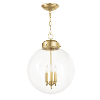 Regina Andrew Globe Pendant (Natural Brass) (5533|16-1004NB)