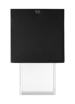 Modern Square Geometric Medium Ceiling Flush Mount Light in a Black finish (7355|700OFMSQGE92710BUNV)