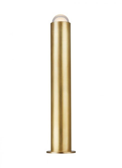 Modern Ebell dimmable LED Medium Table Lamp in a Natural Brass/Gold Colored finish (7355|700PRTEBL24NB-LED927)