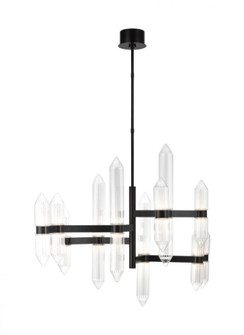 Langston Large Chandelier (7355|700LGSN46PZ-LED927)