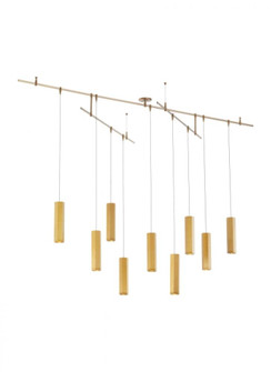 Blok Small Chandelier (7355|700BLKS9R-LED930S)