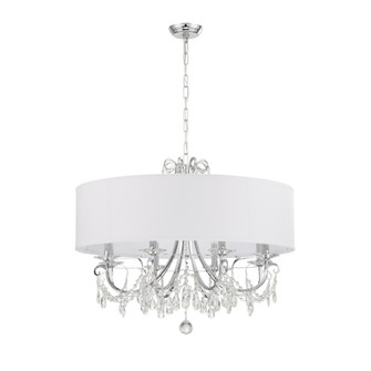 Othello 8 Light Polished Chrome Chandelier (205|6628-CH-CL-MWP)