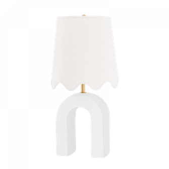 Roshani Table Lamp (6939|HL685201-AGB/CMW)