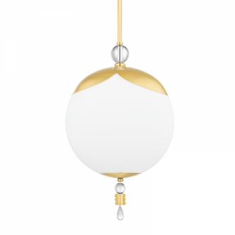 1 LIGHT LARGE PENDANT (57|KBS1748701L-AGB)