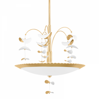 6 LIGHT SMALL CHANDELIER (57|KBS1747806-GL/SWH)