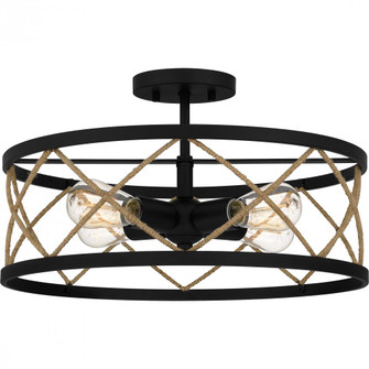 Quoizel Semi-Flush Mount (26|QSF5632MBK)