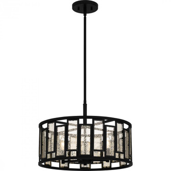 Bankston 4-Light Matte Black Pendant Light (26|QP5600MBK)