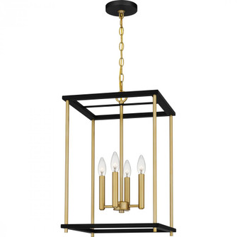 Kynwyd 4-Light Matte Black Pendant Light (26|KNW2814MBK)