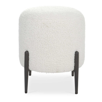 Uttermost Arles White Shearling Ottoman (85|23715)