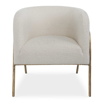 Uttermost Jacobsen Off White Shearling Accent Chair (85|23686)
