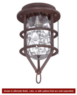 Wire Cage Clear Water Glass w/1x4w LED Filament Bulb- ABZ (20|OLK200-ABZ-LED)