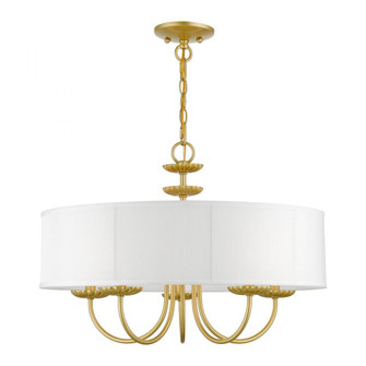 5 Light Soft Gold Pendant Chandelier (108|42985-33)