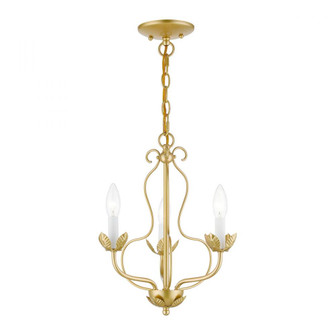 3 Light Soft Gold Chandelier (108|42903-33)