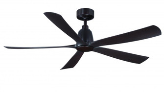 Kute5 52 inch Indoor/Outdoor Smart Ceiling Fan - Dark Bronze with Dark Walnut blades (90|FPD5534DZ)