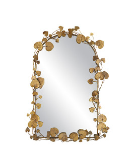 Vinna Arch Brass Leaves Mirror (92|1000-0115)