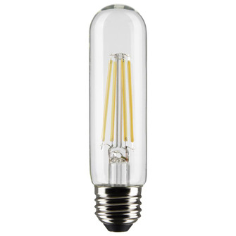 8 Watt T10 LED Filament; Clear; Medium base; 90 CRI; 3000K; 120 Volt (27|S21351)