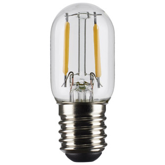 3 Watt T6.5 LED Filament; Clear; Intermediate base; 90 CRI; 2700K (27|S21342)