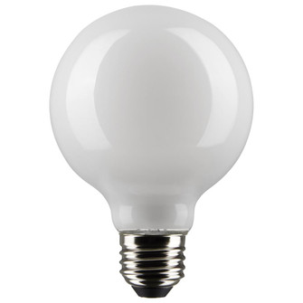 6 Watt G25 LED Filament; White; Medium base; 90 CRI; 3000K; 120 Volt (27|S21239)
