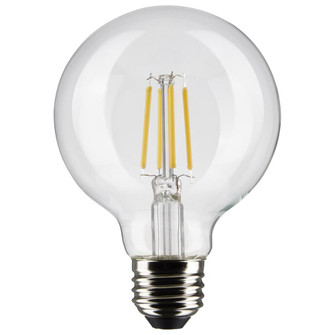 6 Watt G25 LED Filament; Clear; Medium base; 90 CRI; 5000K; 120 Volt (27|S21237)