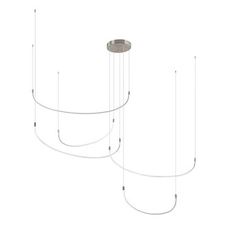Talis 90-in Brushed Nickel LED Multi Pendant (461|MP89590-BN)