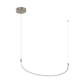 Talis 36-in Brushed Nickel Dimmable LED Linear Pendant (461|LP89036-BN)