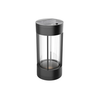 Suara 10-in Black Dimmable LED Exterior Portable Lamp (461|EL17610-BK)