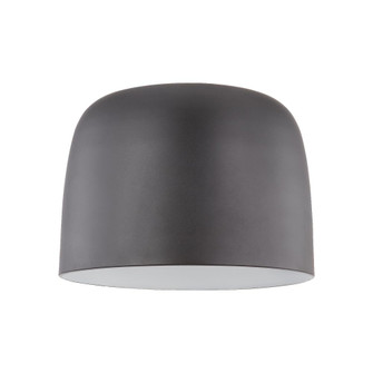 Cayne 12-in Black/White Dimmable LED Flush Mount (461|FM44912-BK/WH)